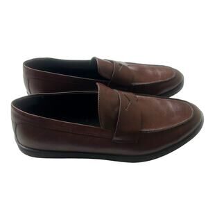 Alfani Jared Loafer Memory Foam Dress Shoe Faux Leather Men's 13 Business Casual